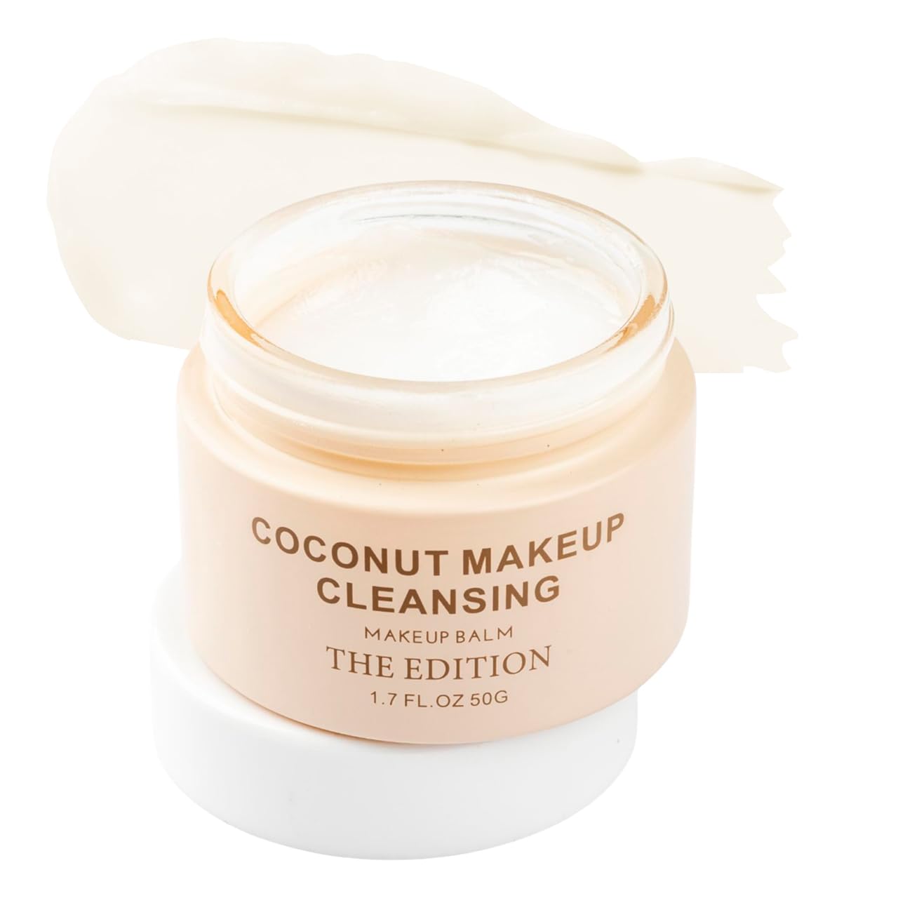 The Edition - Makeup Remover Balm Coconut – Hydrating Makeup Remover & Nourishing Face Cleanser, Melting Balm for Waterproof Makeup, Gentle Eye Makeup Cleansing, 50g