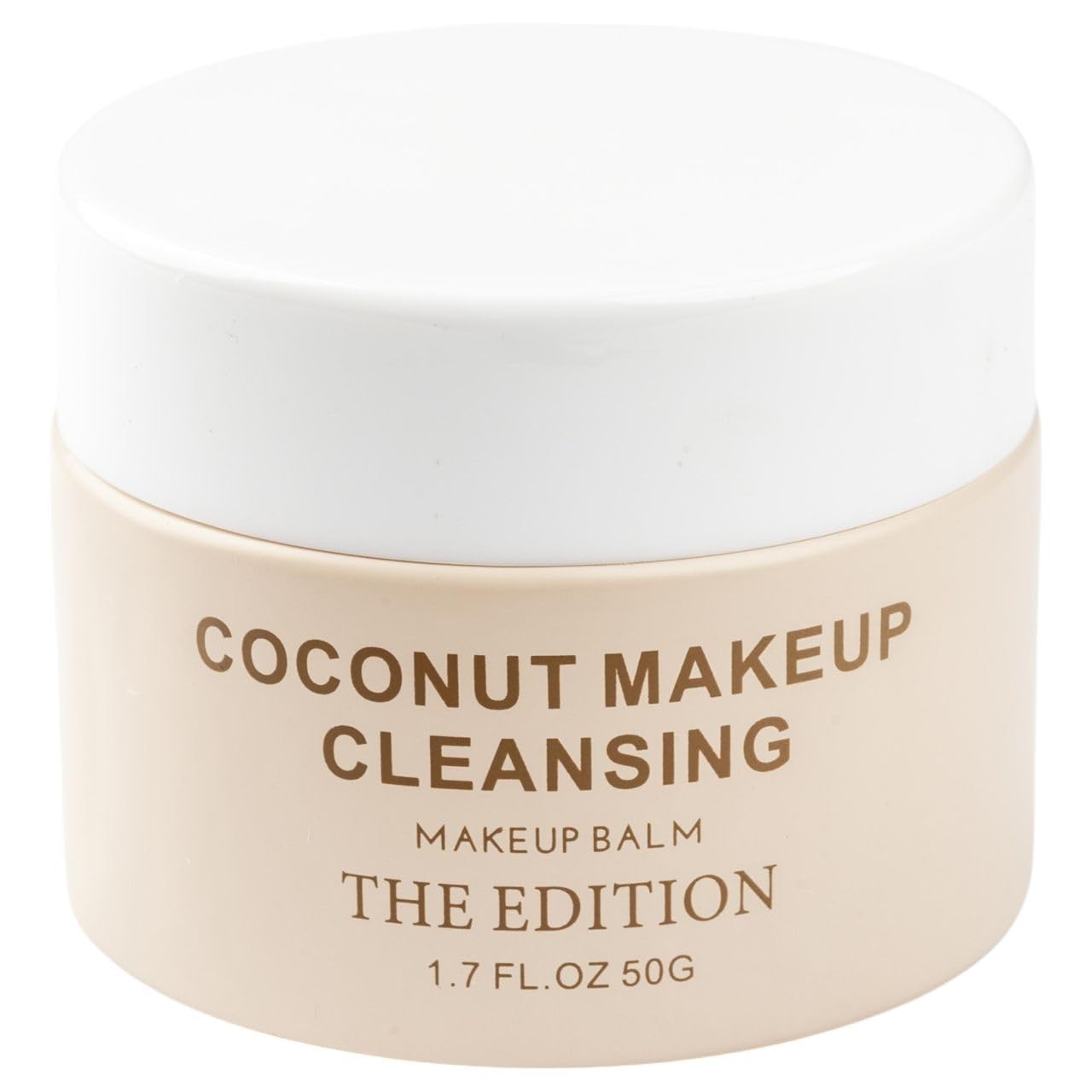 The Edition - Makeup Remover Balm Coconut – Hydrating Makeup Remover & Nourishing Face Cleanser, Melting Balm for Waterproof Makeup, Gentle Eye Makeup Cleansing, 50g